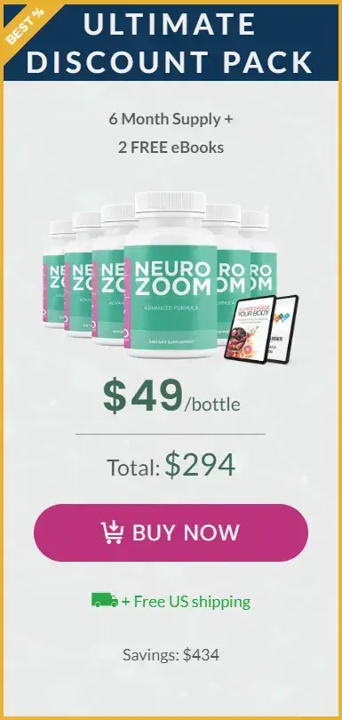 Neurozoom 6 bottle price